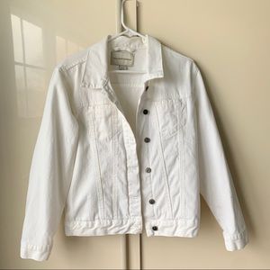 White Jean Jacket